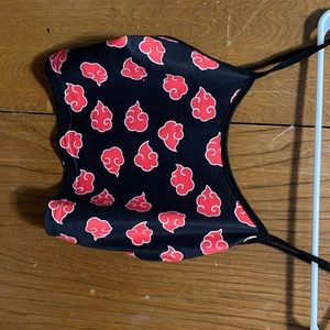 naruto akatsuki print tank